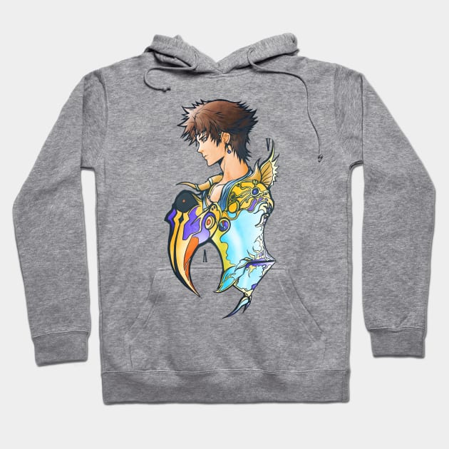 FF5 character art 2 Hoodie by mcashe_art